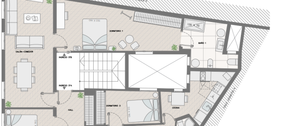 3 غرف نوم شقة في Madrid, Spain رقم 97114 8