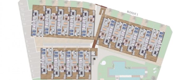 2 bedrooms Bungalow in Pilar de la Horadada, Spain No. 7025 12