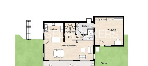 Дом с 2 спальнями в Восточный Альб, Германия № 266426 22