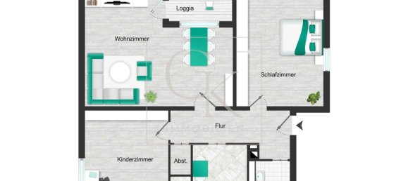 Apartamento de 3 divisões em Bonn, Germany N.º 108548 11