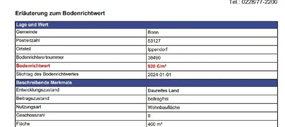 19 rooms Land in Bonn, Germany No. 113317 9