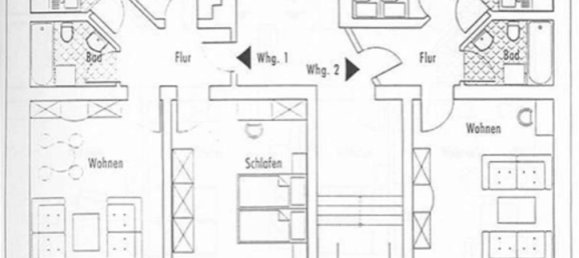 Квартира с 1 спальней в Хемниц, Германия № 323359 10