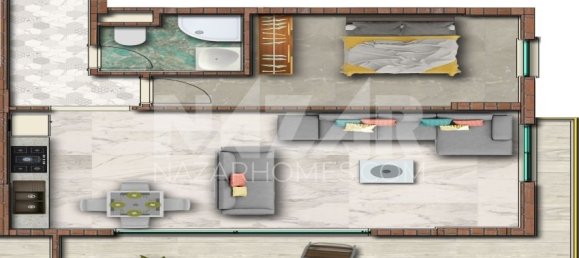 Appartement 1+1 à Alanya, Turkey No. 14438 2