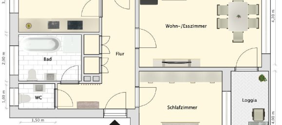 2 rooms Apartment in Friesland, Germany No. 361621 19