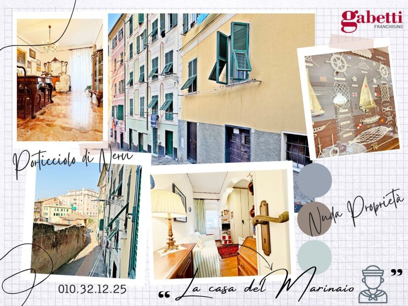7 rooms Apartment in Genoa, Italy No. 124630