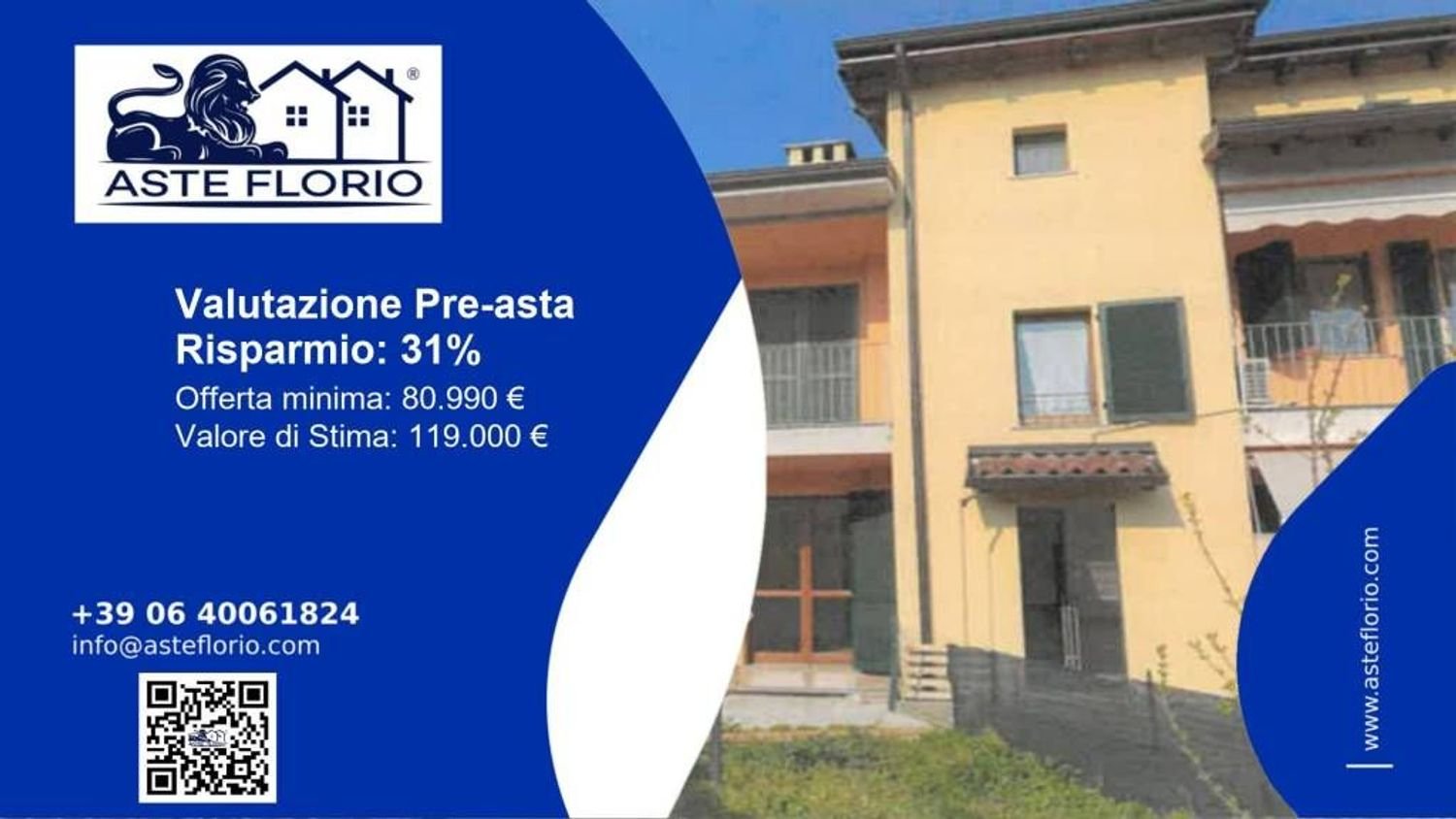 3-Zimmer Wohnung in Ponte dell'Olio, Italy, Nr. 284816