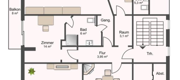 Apartamento de 3 dormitorios en Kossen, Austria No. 89302 8
