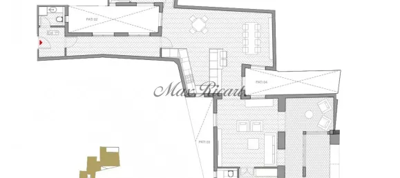 Apartamento de 2 divisões em Ciutat Vella, Spain N.º 33998 65