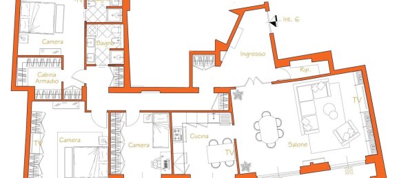 5 Schlafzimmer Wohnung in Genoa, Italy, Nr. 349415 34