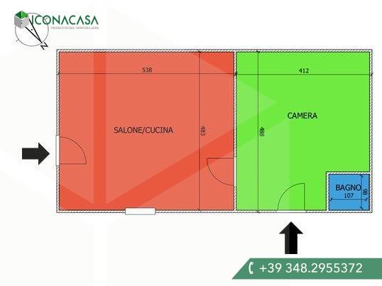 2 rooms Commercial property in Corato, Italy No. 29060