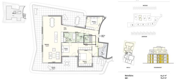 Penthouse de 4 divisões em Dobling, Austria N.º 41564 15