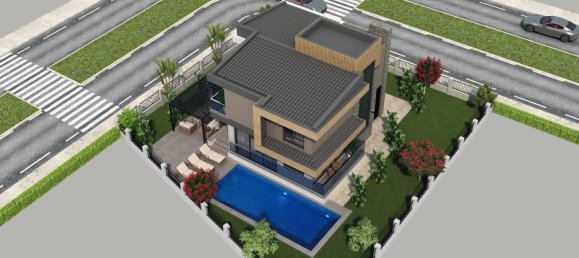 Villa 4+1 in Camyuva, Turkey No. 13038 3