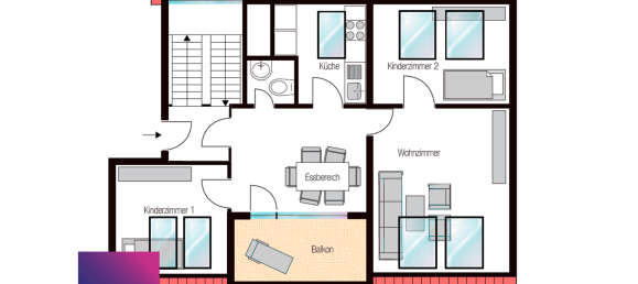 Dúplex de 4 habitaciónes en Esslingen, Germany No. 233476 20