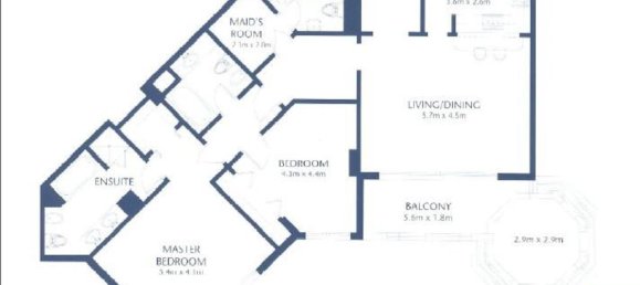 2 Schlafzimmer Wohnung in Palm Jumeirah, UAE, Nr. 120731 10