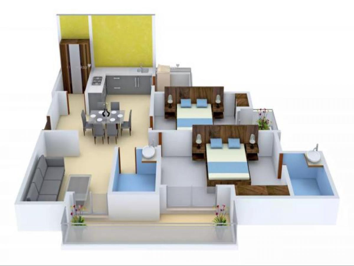 2 chambres Maison à Noida, India No. 9326