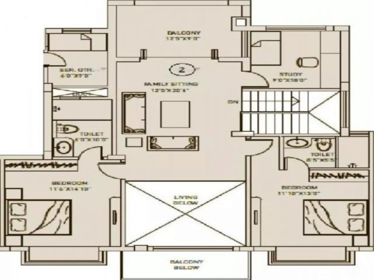 4 bedrooms House in Bhubaneshwar, India No. 65405