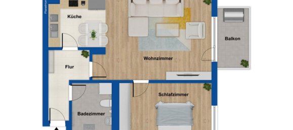 Apartamento de 2 habitaciónes en Leipzig, Germany No. 328392 8