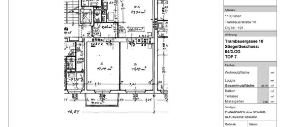 3 rooms Apartment in Favoriten, Austria No. 146001 21