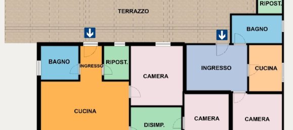 Квартира с 5 комнатами в Баргальи, Италия № 203819 45