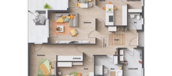 Бунгало с 4 комнатами в Markisch-Oderland, Германия № 364266 5