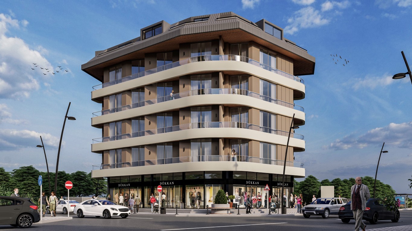 2 rooms Apartment in Oba, Turkey No. 22075