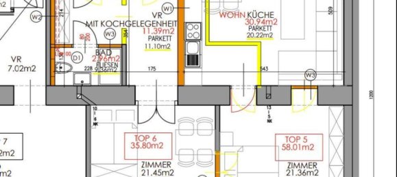 3غرفة شقة في Rudolfsheim-Funfhaus, Austria رقم 136587 29