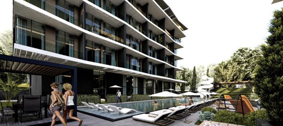 Квартира 1+1 в New Level Kleopatra 1, Аланья, Турция № 38408 8