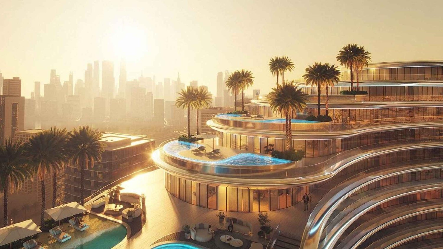 2 Schlafzimmer Wohnung in Binghatti Aquarise, Business Bay, UAE, Nr. 116402