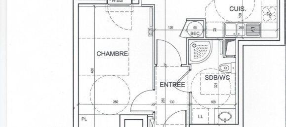 Квартира с 1 спальней в Буа-Коломб, Франция № 169160 13