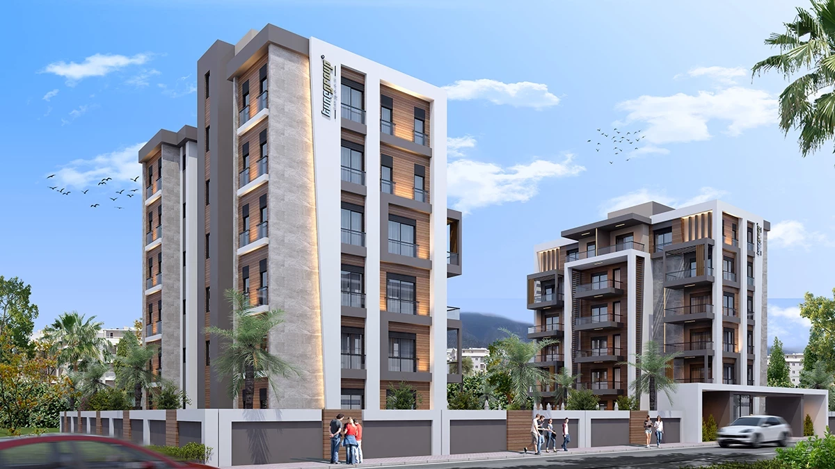 Apartment 1+1 in Aksu, Turkey No. 33089