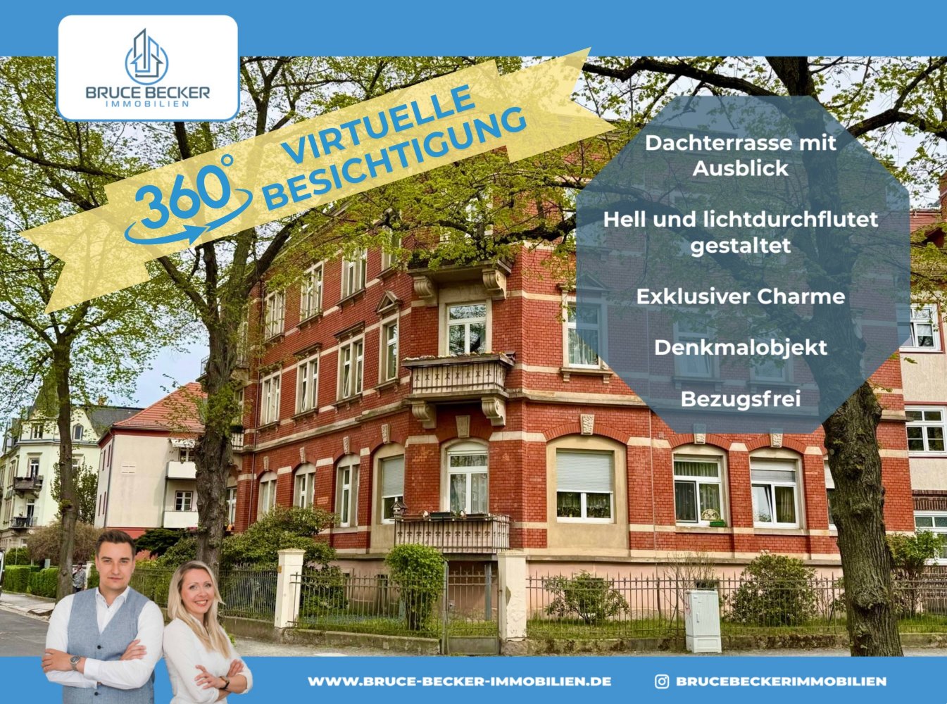 2 rooms Apartment in Dresden, Germany No. 113808