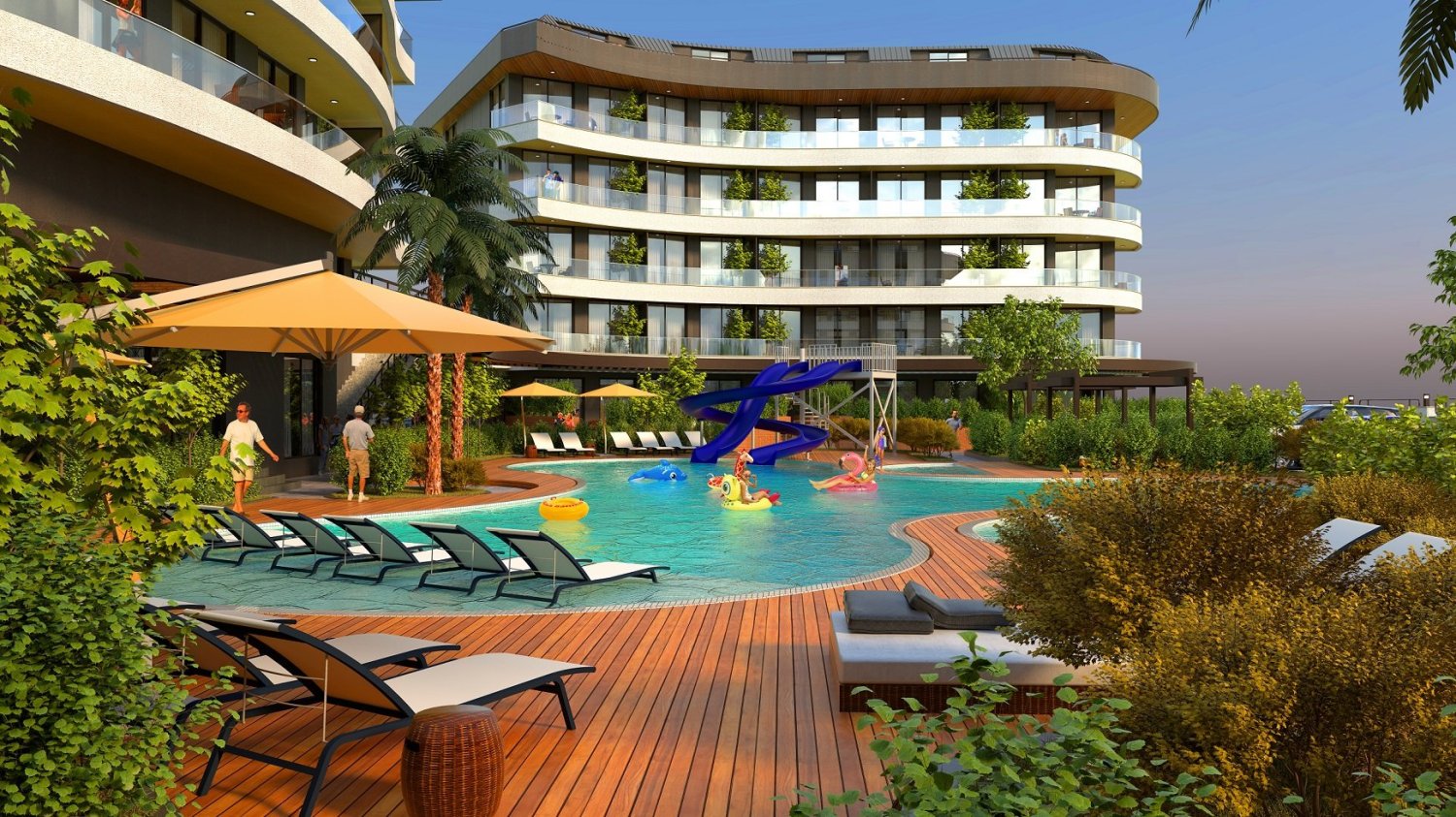 Apartamento 3+1 em Alanya, Turkey N.º 11105