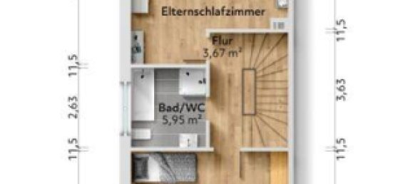 Moradia em banda T3 em Aschaffenburg, Germany N.º 348752 17