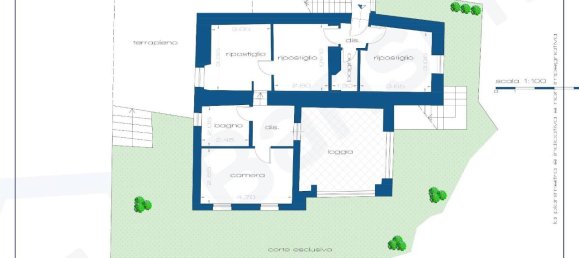 Villa de 6 divisões em Diano San Pietro, Italy N.º 115151 44