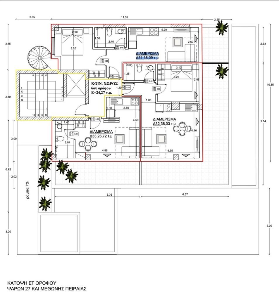Apartamento T1 em Piraeus, Greece N.º 93581