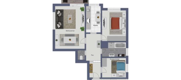 2 chambres Appartement à Rems-Murr-Kreis, Germany No. 347214 16