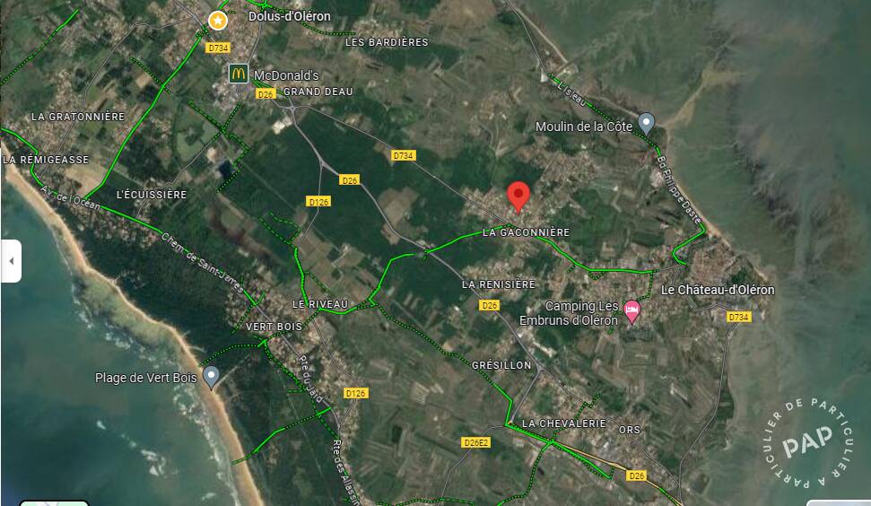 273m² Land in Le Chateau-d'Oleron, France No. 276313