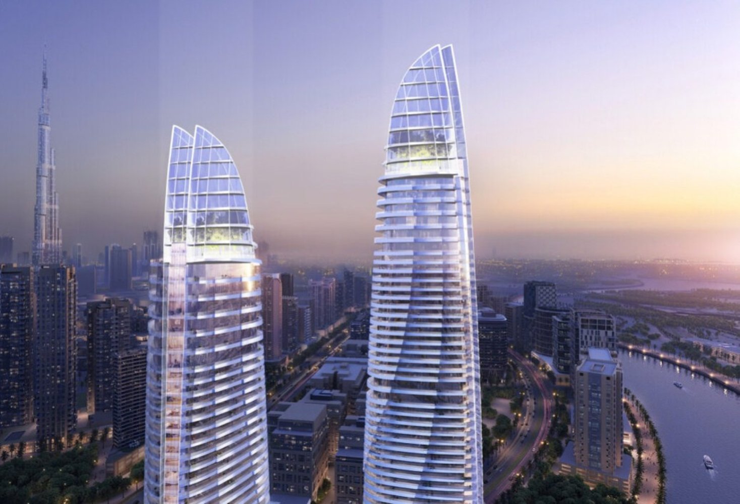 Apartamento T3 em Dubai, UAE N.º 21269