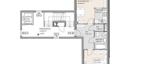 2-Zimmer Wohnung in Ottakring, Austria, Nr. 49160 19