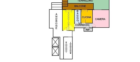 2 rooms Apartment in Palermo, Italy No. 73721 24