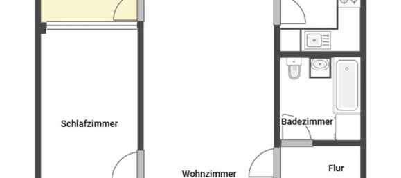 1 Schlafzimmer Wohnung in Ludwigsburg, Germany, Nr. 317361 11