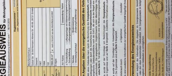 4غرفة شقة في Emden, Germany رقم 55622 4