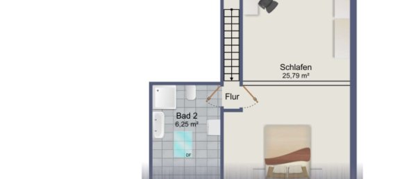 2 Schlafzimmer Doppelhaus in Odenwaldkreis, Germany, Nr. 85452 21