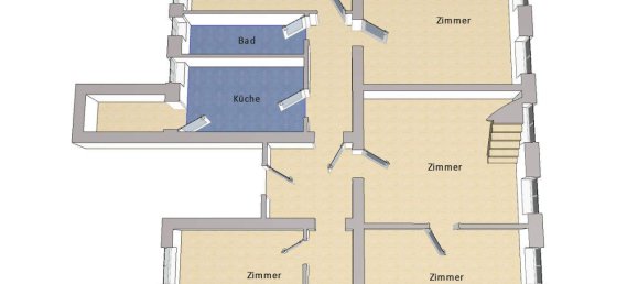 10غرفة منزل ذو طابقين في Friedenau, Germany رقم 275196 10