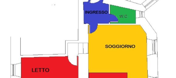 2 rooms Apartment in Rome, Italy No. 207456 7