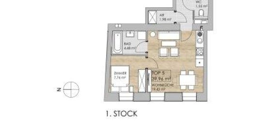 2 rooms Apartment in Hernals, Austria No. 141575 16