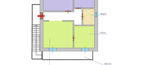 4 rooms Apartment in Corridonia, Italy No. 114879 14