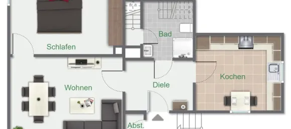 Таунхаус с 3 комнатами в Burscheid, Германия № 30639 3