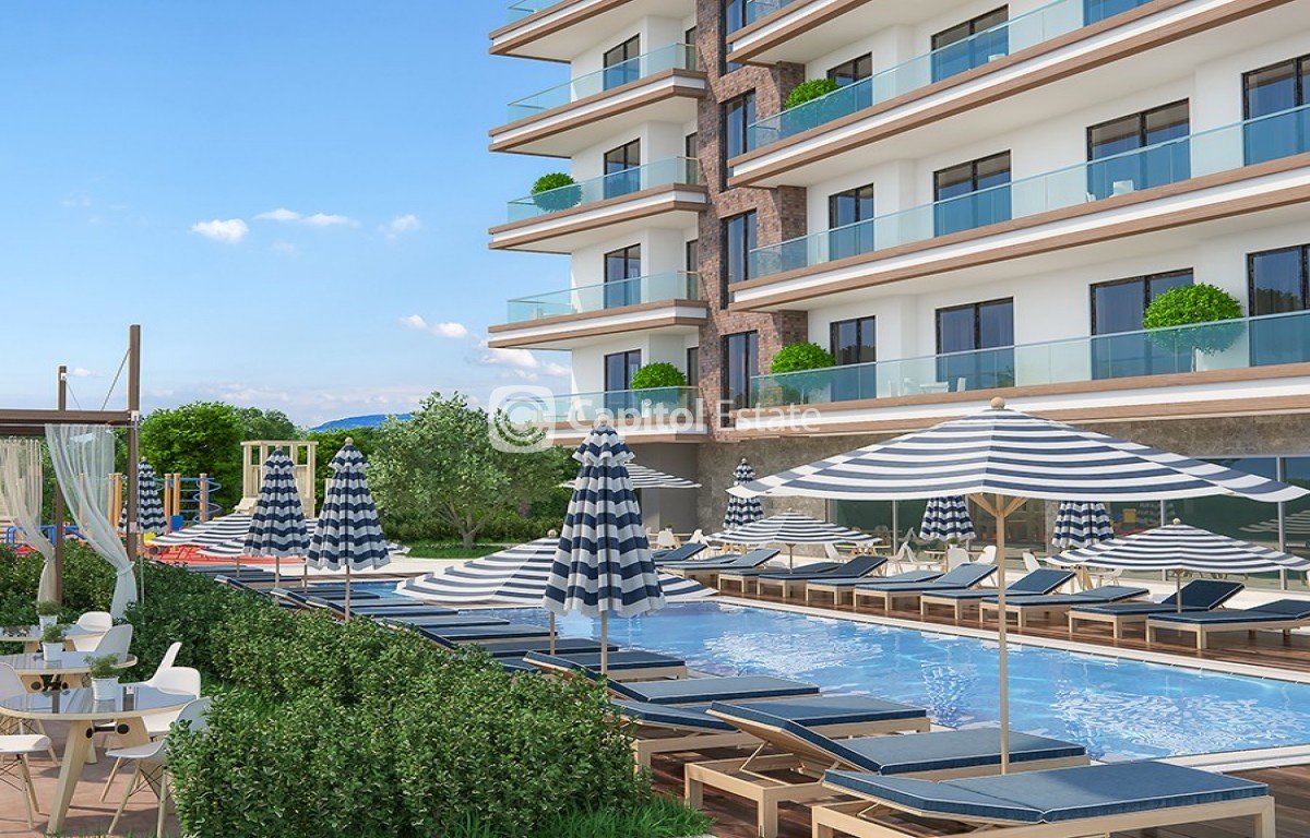 Apartment 1+2 in Antalya, Turkey No. 6346