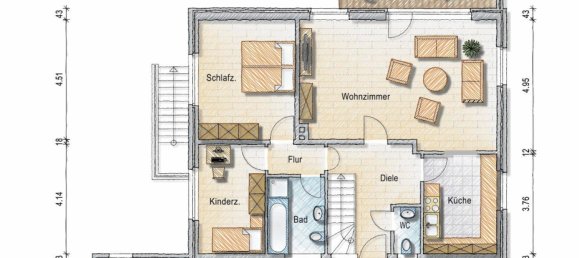 3غرفة بنغالو في Cuxhaven, Germany رقم 77258 19